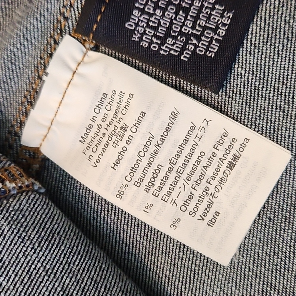 Madewell Jean skirt Button Size 8 - Picture 3 of 6